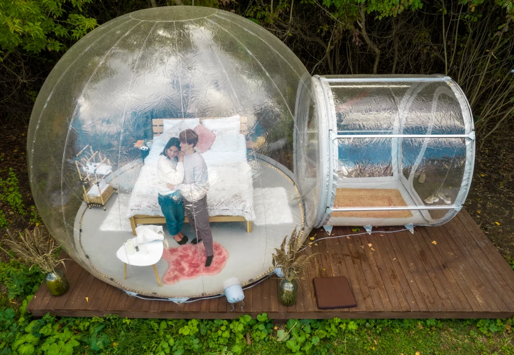 outdoor transparent tent